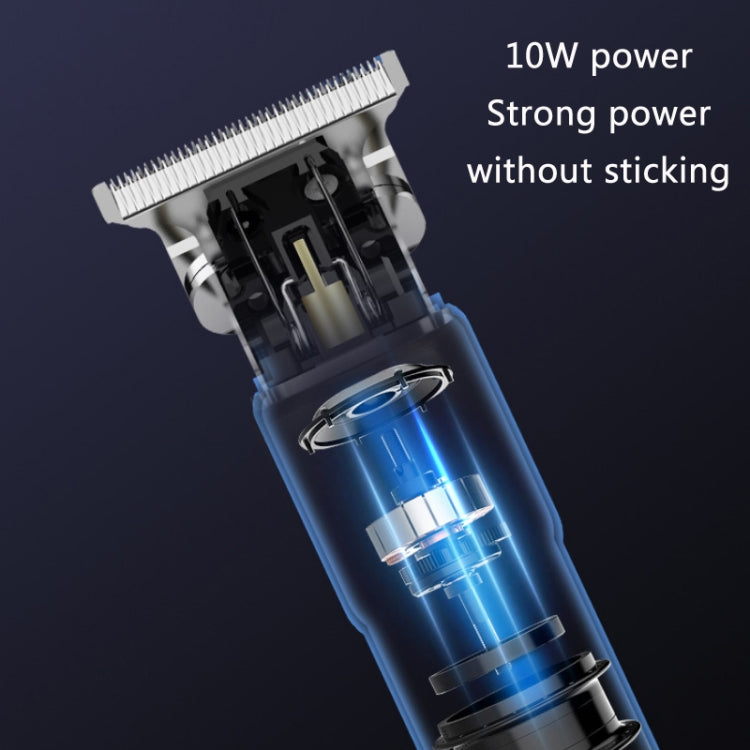 JM-711 Retro Waterproof Body LCD Display USB Electric Clipper, Specification: Bronze