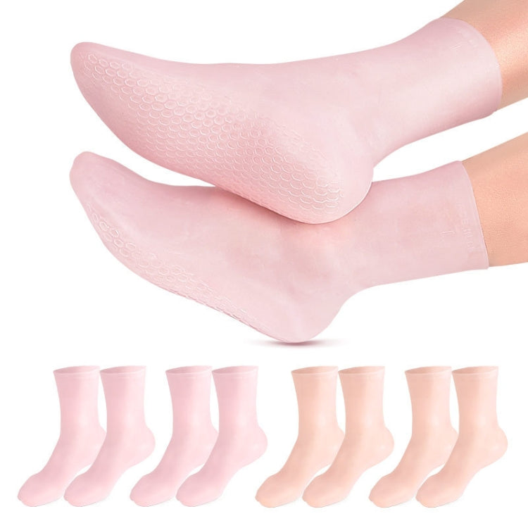 Sole Honeycomb Shock-absorbing Pressure-relieving Foot Beach Socks, Size: L