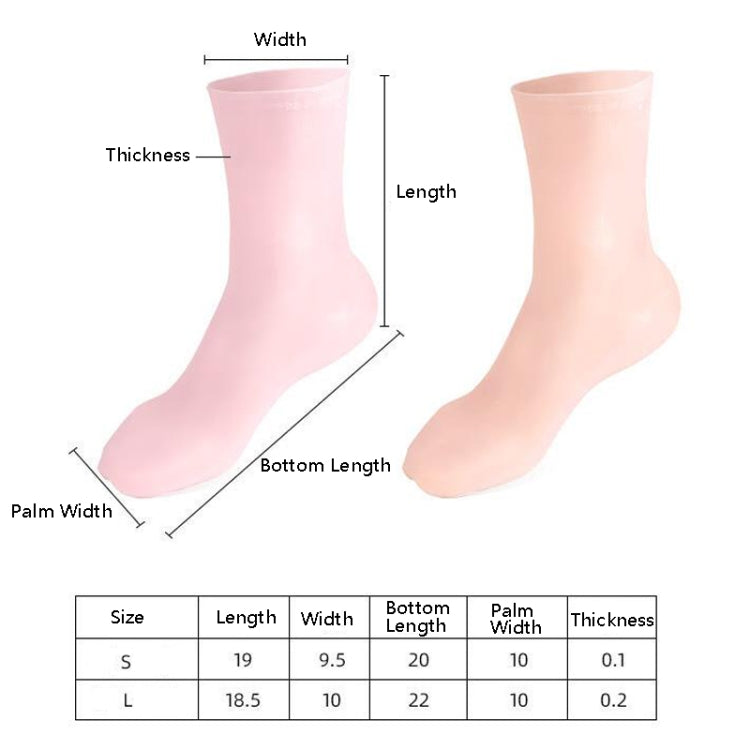 Sole Honeycomb Shock-absorbing Pressure-relieving Foot Beach Socks, Size: L