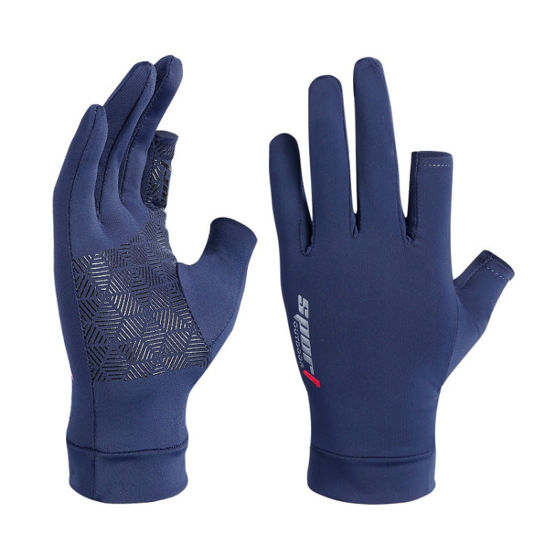 Sports Riding High Elasticity Fishing Protective Gloves, Size: One Size