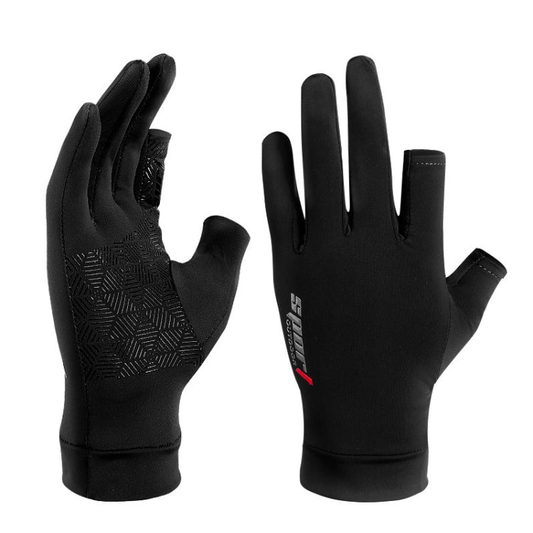 Sports Riding High Elasticity Fishing Protective Gloves, Size: One Size