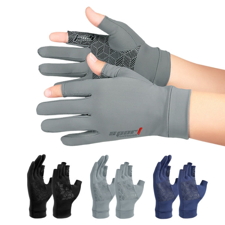 Sports Riding High Elasticity Fishing Protective Gloves, Size: One Size