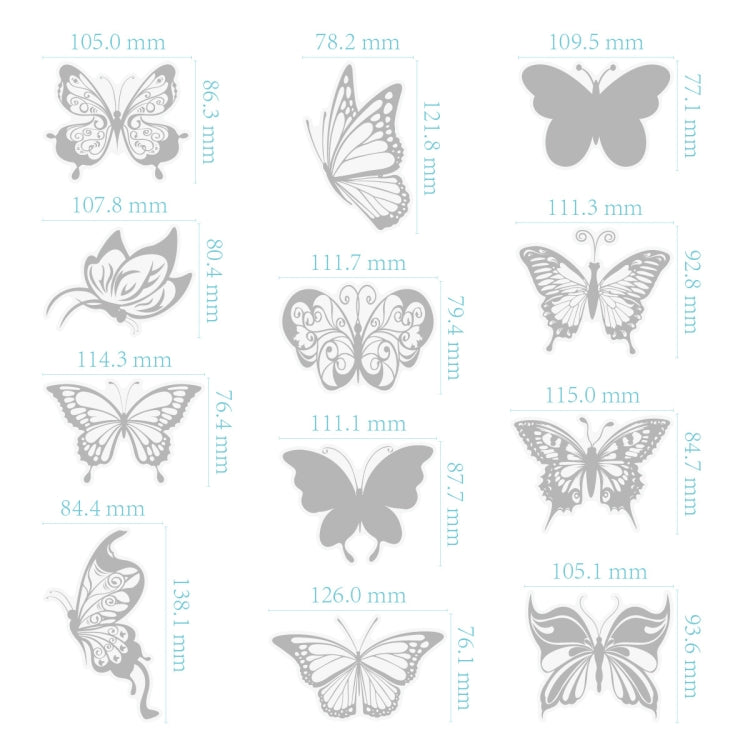 2 Sets Transparent Window Decals Protect Wild Birds From Impact Decals