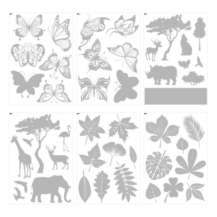 2 Sets Transparent Window Decals Protect Wild Birds From Impact Decals