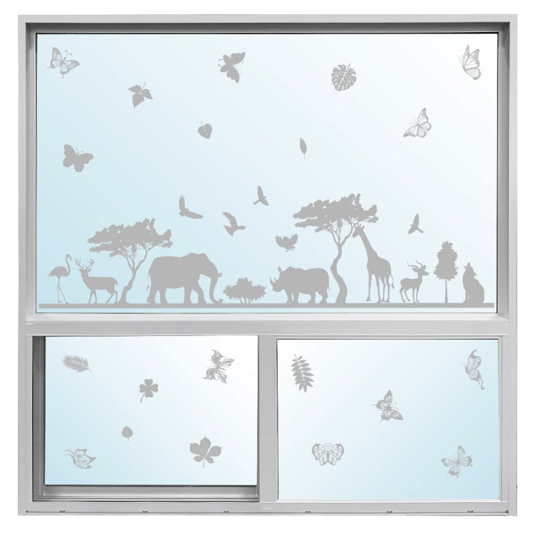 2 Sets Transparent Window Decals Protect Wild Birds From Impact Decals