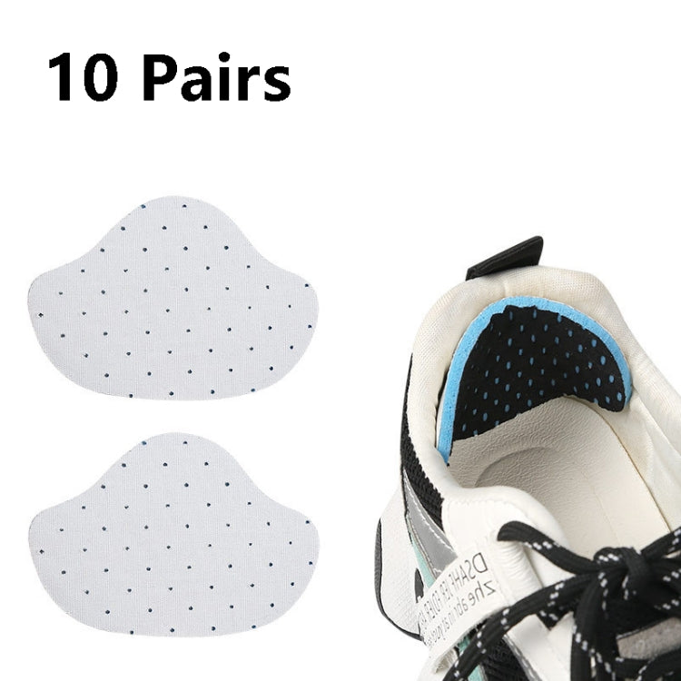 10 Pairs Sneaker Heel Sticker High Heels Soft Anti-abrasion Anti-drop Pad