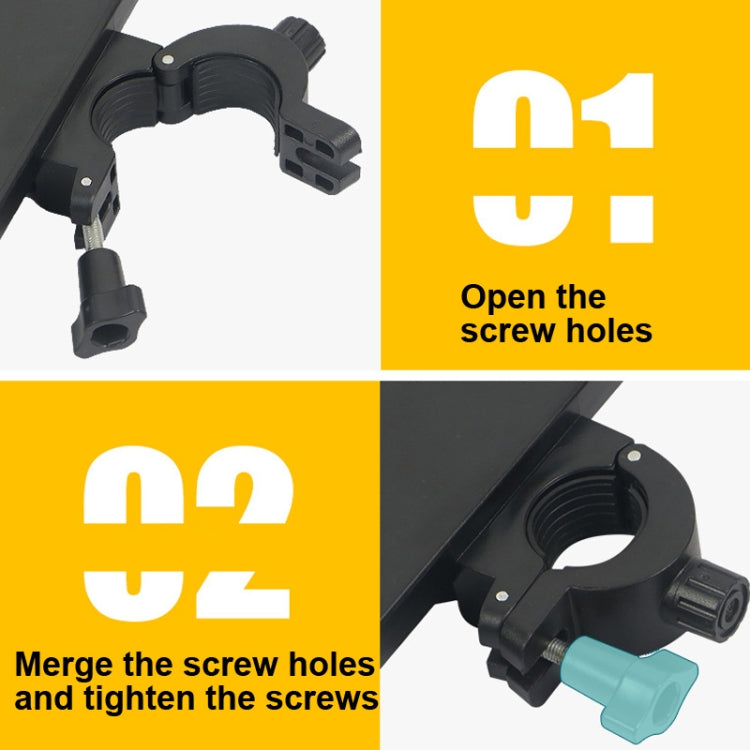 Live Broadcast Bracket Sound Card Tray Plastic Pallet Rack,Style: V3+Hose Mobile Phone Clip