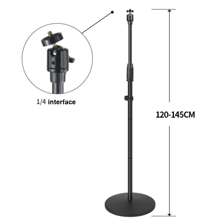 Plus Metal Disc Projector Bracket Camera Floor Desktop Bracket,Size: 1.4 m With PTZ