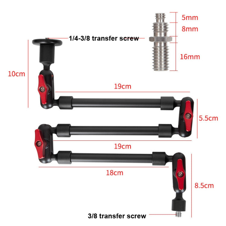 Multifunctional Metal Universal Cantilever Extension Bracket,Style: With Tablet Pro Clip