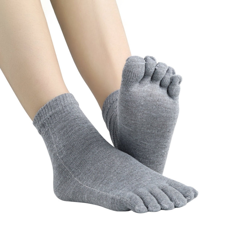 5 Pairs Knitted Comfort Five-Toed Socks Men Split Toe Socks