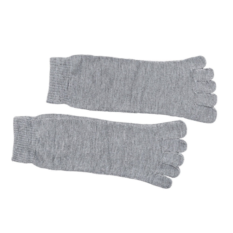 5 Pairs Knitted Comfort Five-Toed Socks Men Split Toe Socks