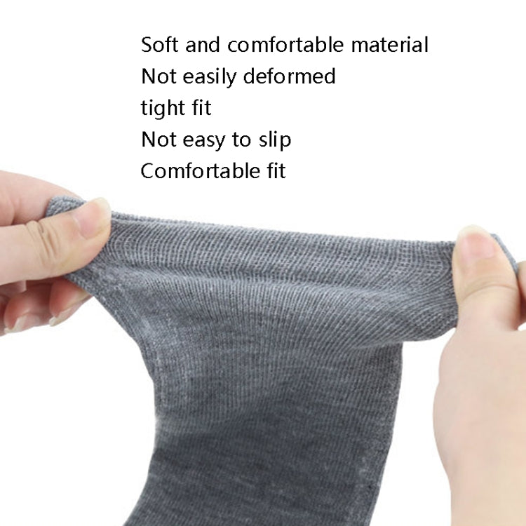 5 Pairs Knitted Comfort Five-Toed Socks Men Split Toe Socks