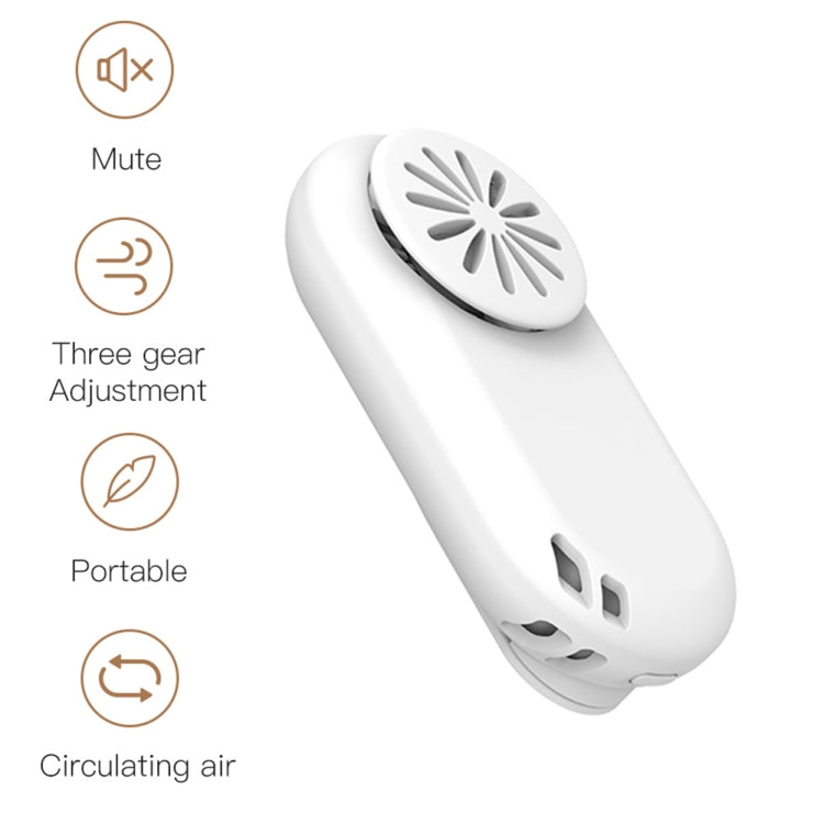 K1 Mini Clip-type Mask Fan Usb Charging 3-speed Adjustable Small Fan