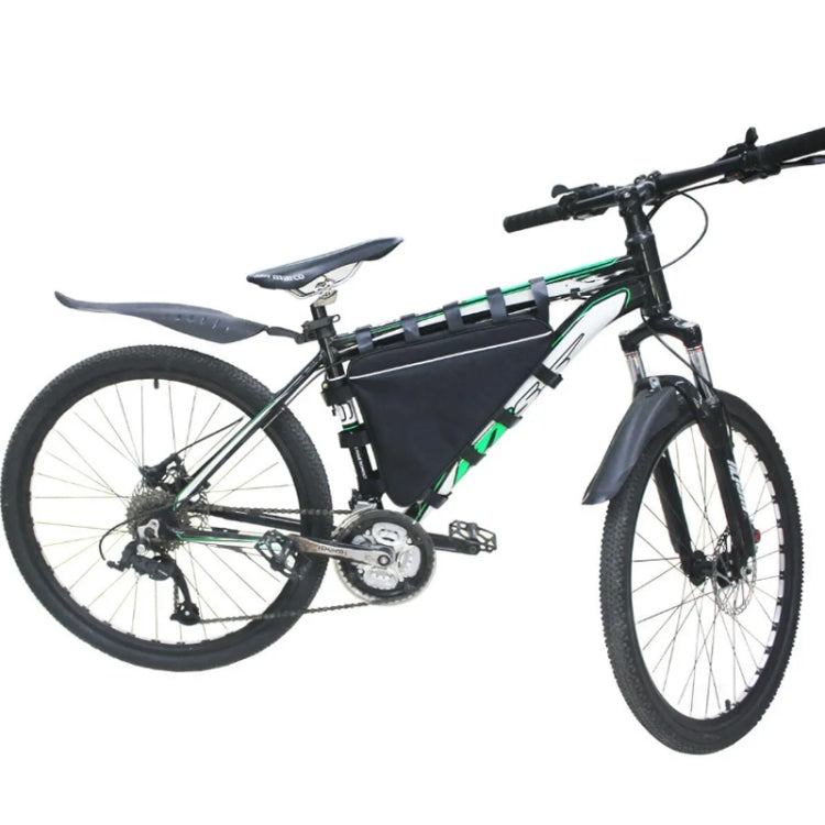 693-1 Mountain Bike Battery Pouch Large Capacity Storage Bag, Size: 39x34x26x8cm(Black)