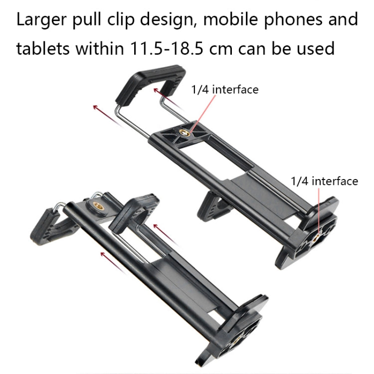 Live Cantilever Folding Phone Holder with PTZ+Universal Clip