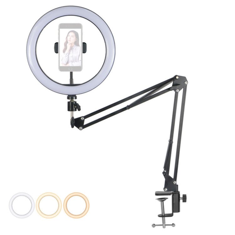 Live Cantilever Folding Phone Holder with PTZ+Fill Light+Hose Clip
