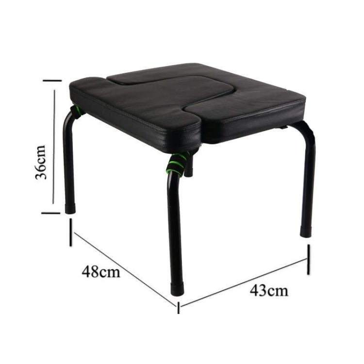 Yoga Handstand Assist Chair Folded Black