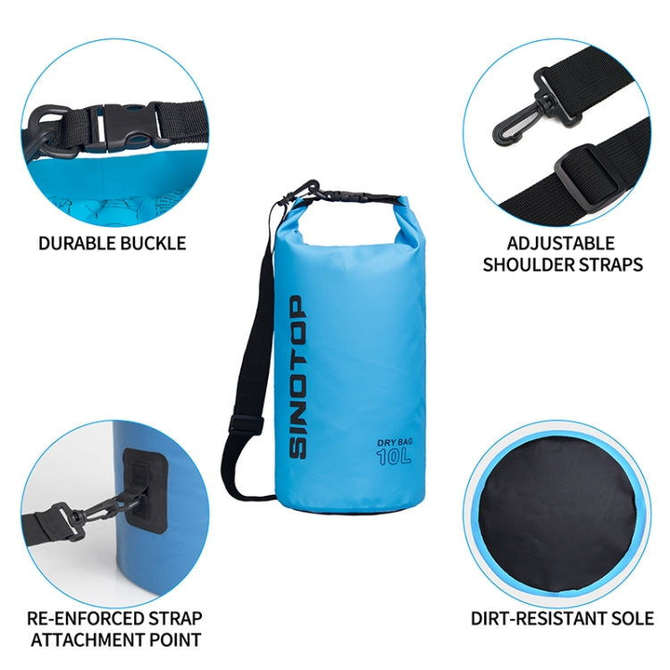 SINOTOP TM0211001 Outdoor Swimming Beach Waterproof Bag, Size: 10L