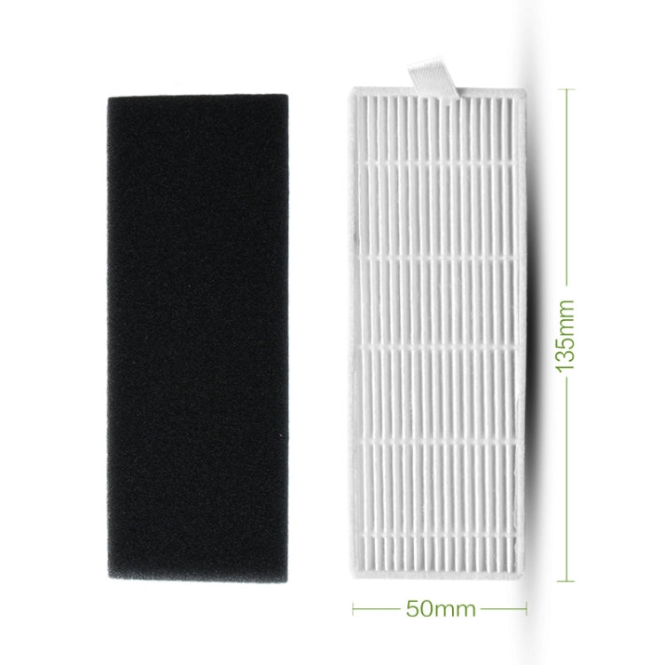 1 Glue Brush +1 Initial Filter +3 Pairs Side Brush +4 Filters For ilife A8 A6 X620 X623