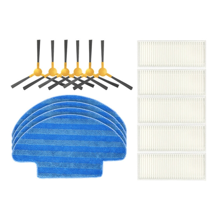 2 Pairs Side Brushes Accessories For Conga 950 Haier TAB-T550WSC TAB-T560H