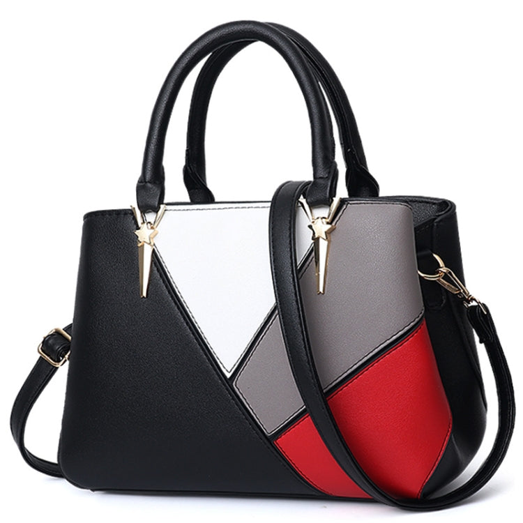 A51 PU Colorblock Ladies Handbag