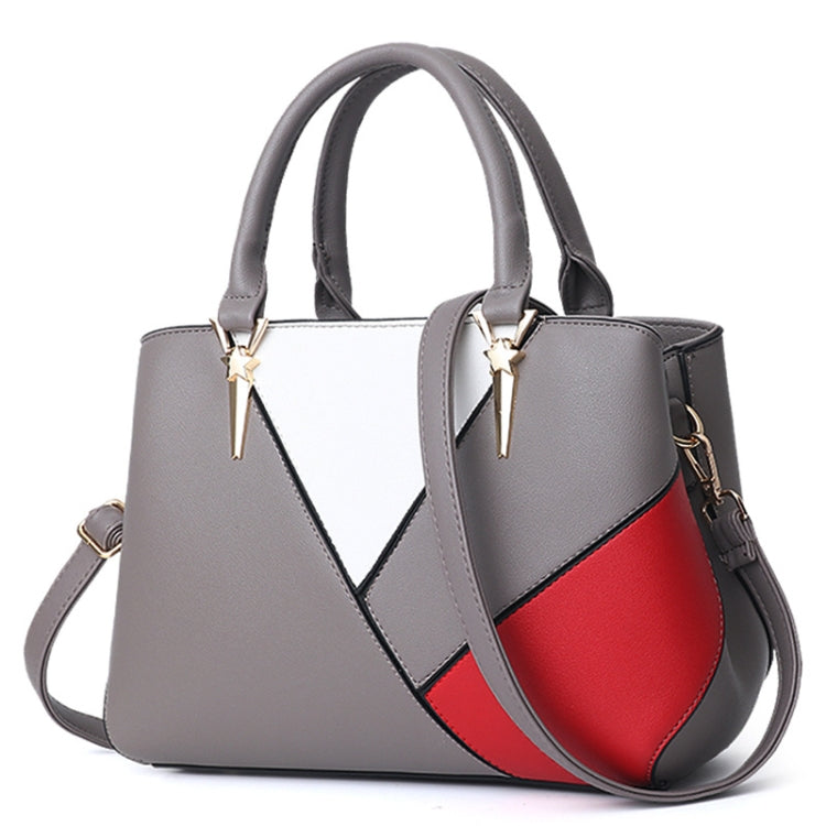 A51 PU Colorblock Ladies Handbag