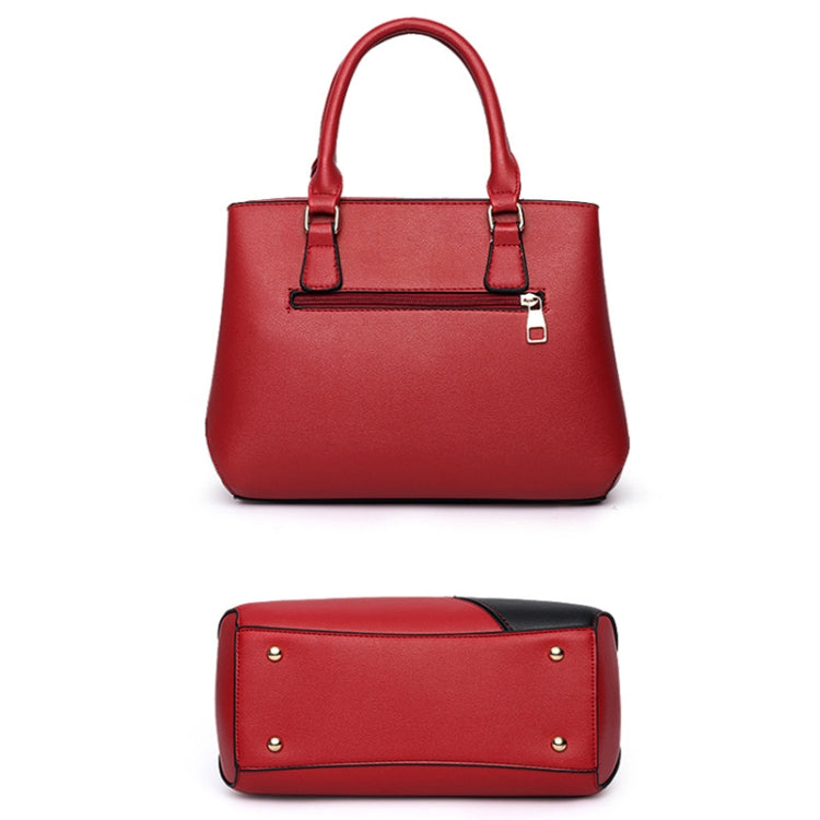 A51 PU Colorblock Ladies Handbag