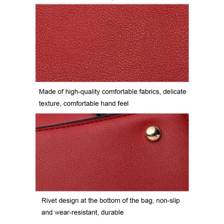A51 PU Colorblock Ladies Handbag