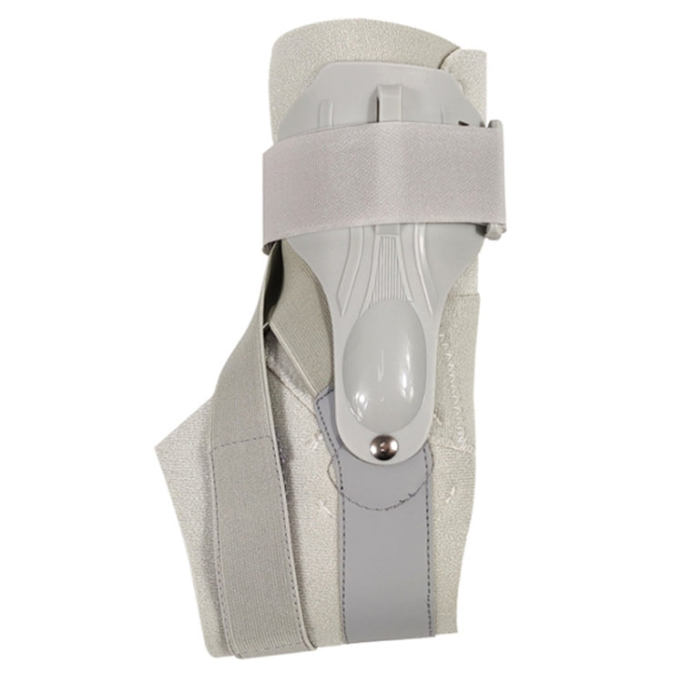 1 Pair Compression Fixed Plastic Sheet Support Strap Ankle Protector, Size: XL (Black)