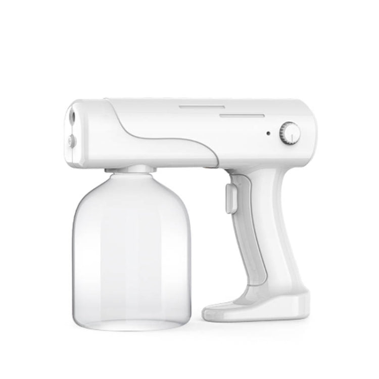 Rechargeable Portable Blue Light Atomizing Alcohol Sprayer, Style: Adjustable