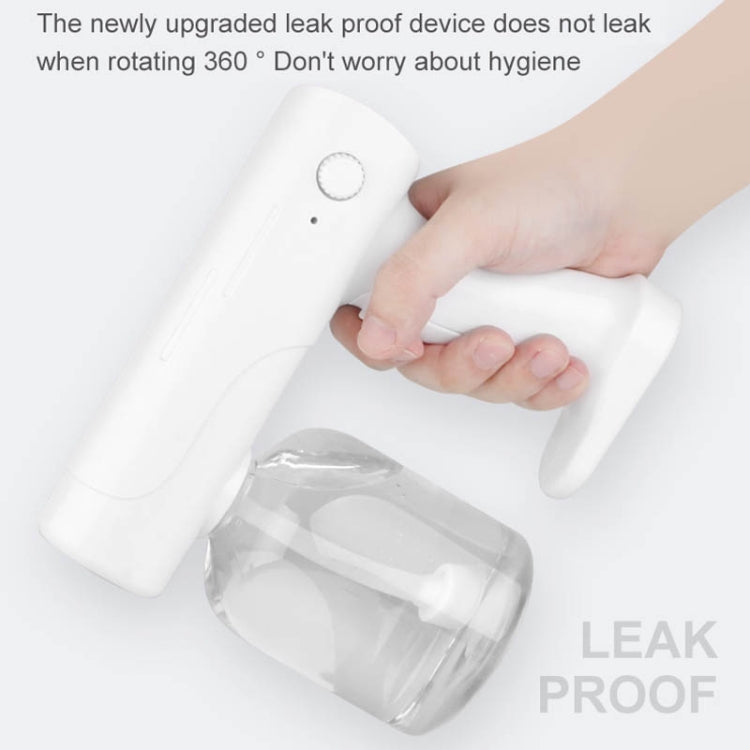 Rechargeable Portable Blue Light Atomizing Alcohol Sprayer, Style: Adjustable