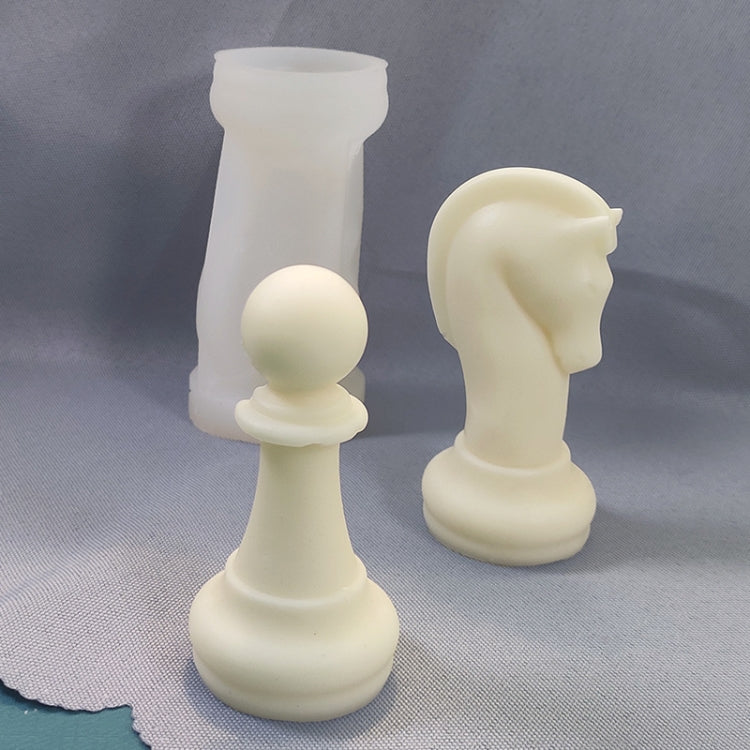 2 PCS Chess Aromatherapy Candle Silicone Mold Crystal Epoxy Mold, Specification: Bishop LZ-19