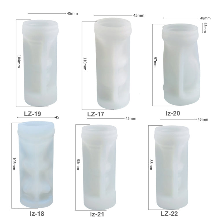 2 PCS Chess Aromatherapy Candle Silicone Mold Crystal Epoxy Mold, Specification: Queen LZ-18