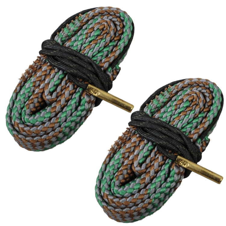 2 PCS Strip Cotton Rope Cleaning Dust Removal Tube Brush, Specification: G17 40CAL.41CAL.