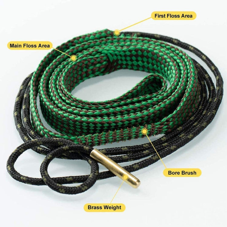2 PCS Strip Cotton Rope Cleaning Dust Removal Tube Brush, Specification: G17 40CAL.41CAL.