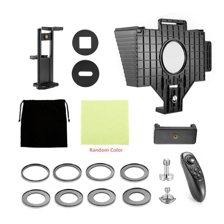 TC3 Portable Interview Teleprompter Kit with Remote Control(Black)