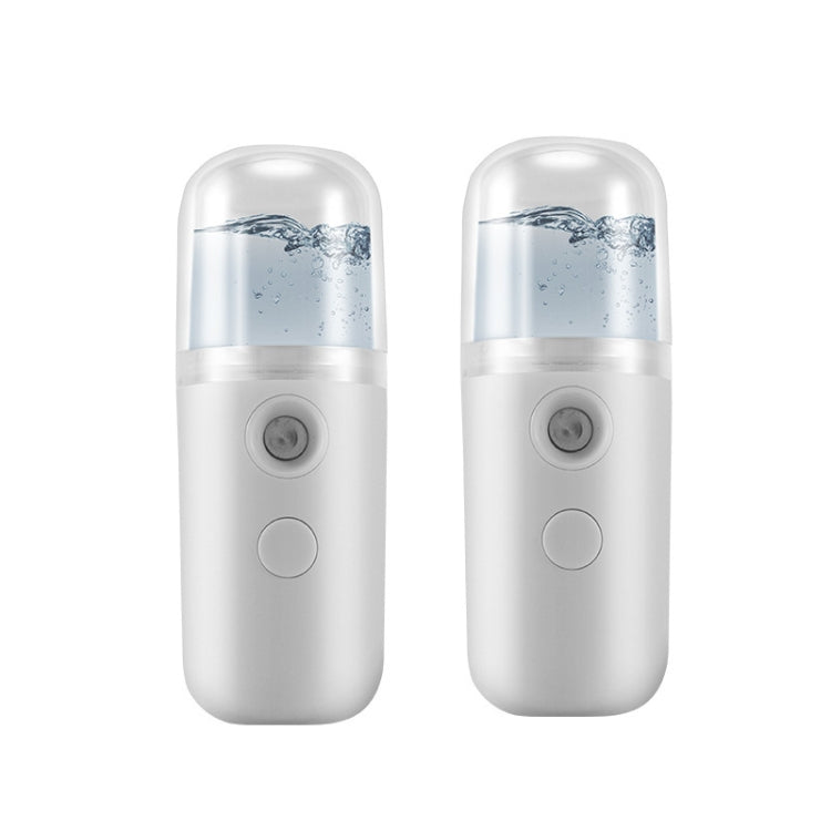 2 PCS Mini Portable Spray Moisturizer Cold Spray Machine Face Steamer