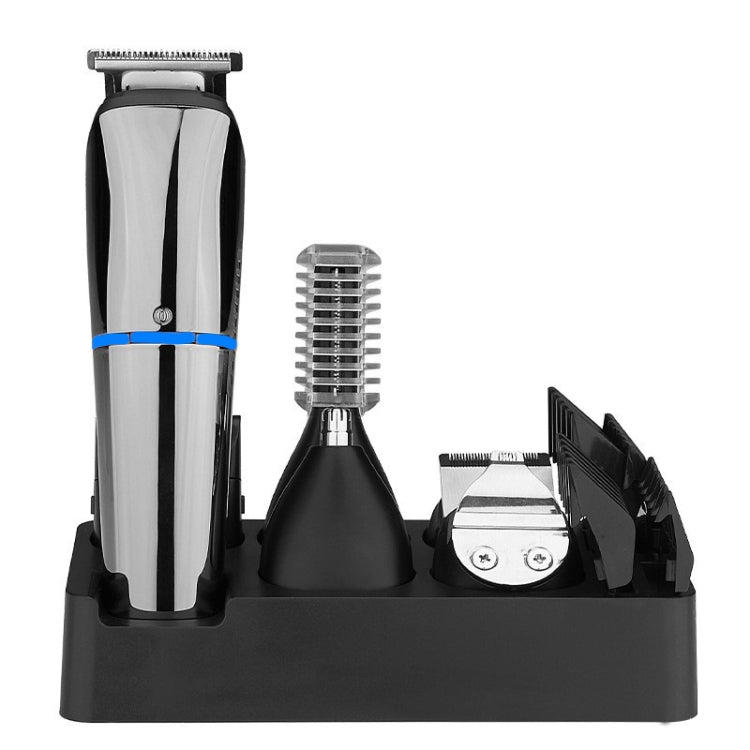 6 in 1 Household Multifunctional Hair Clipper Electric Shaver, Model: LK-860 Blue
