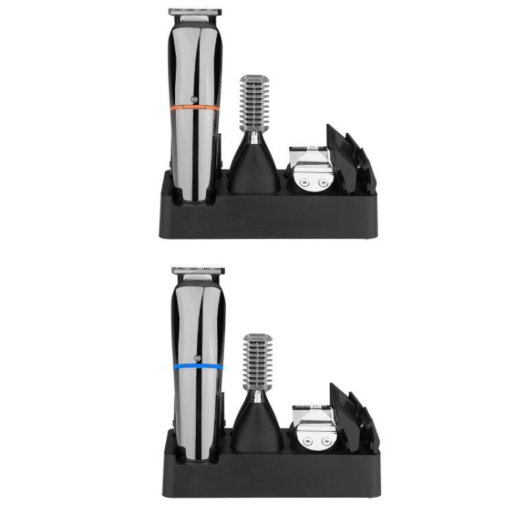 6 in 1 Household Multifunctional Hair Clipper Electric Shaver, Model: LK-860 Blue