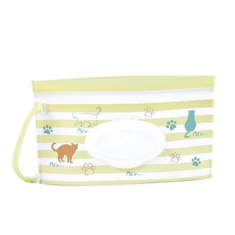5 PCS Baby EVA Wet Wipes Bag Portable Flip Removable Sanitary Wet Wipes Bag
