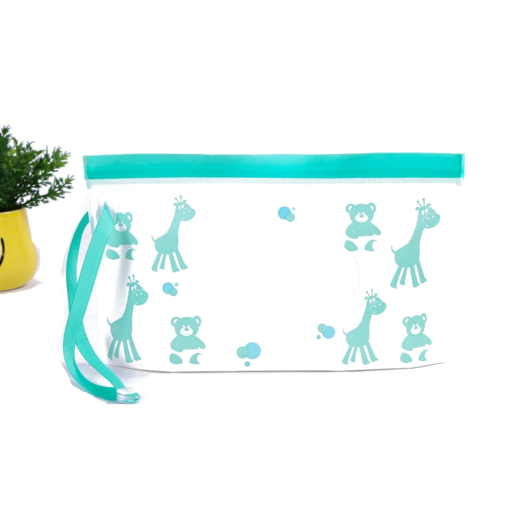 5 PCS Baby EVA Wet Wipes Bag Portable Flip Removable Sanitary Wet Wipes Bag