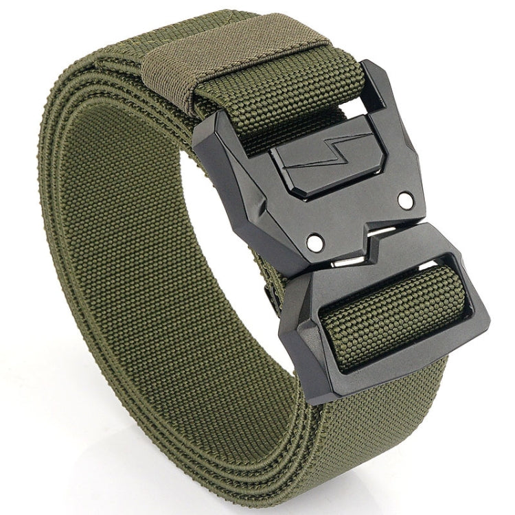 Outdoor Casual Lightning Buckle Men Elastic Belt, Length: 125cm