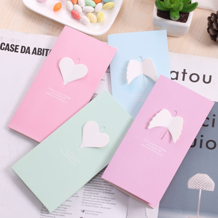 100 PCS A-330 Stereo Hollow Greeting Card