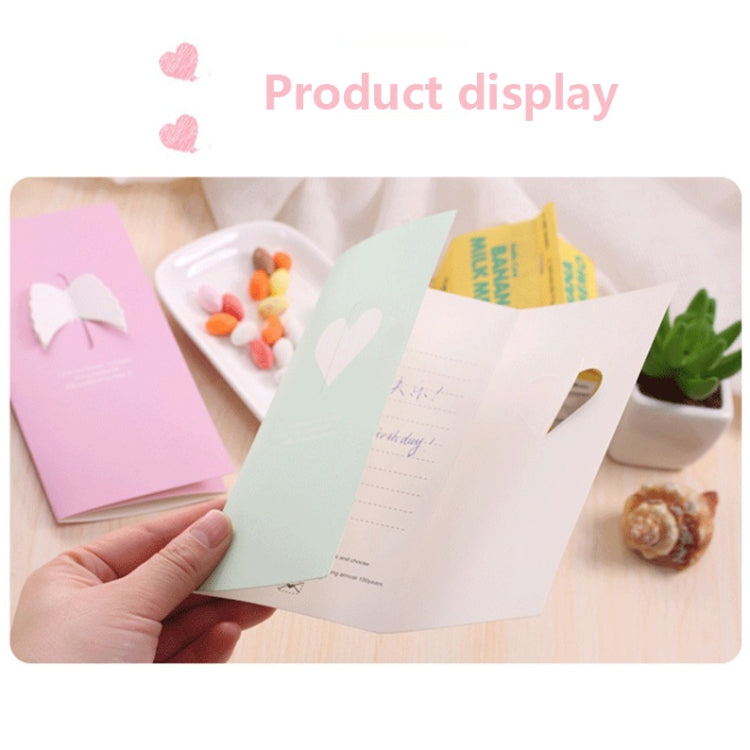 100 PCS A-330 Stereo Hollow Greeting Card
