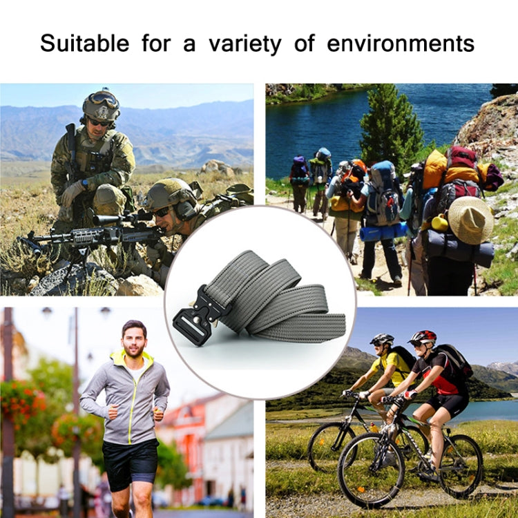 Men Multifunctional Outdoor Wear Resistant Nylon Belt
