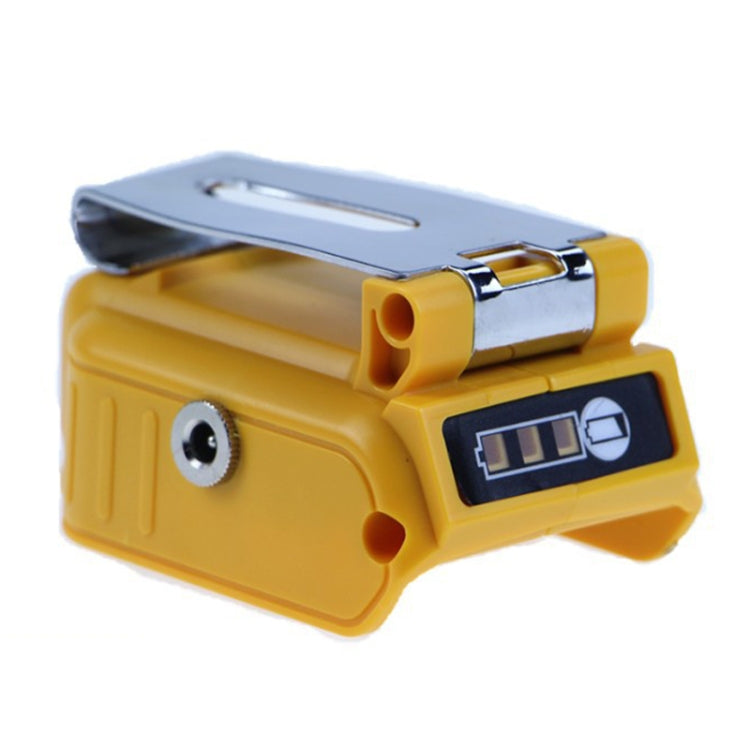 60W 5A Charging Converter with DC Interface for Dewalt 20V Lithium Battery(TG-DE20VUSB5A)