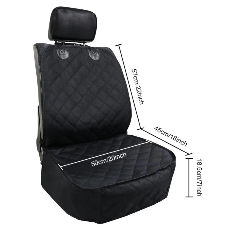 T24639 Thickened Waterproof and Non-slip Car Pet Pad(Black)