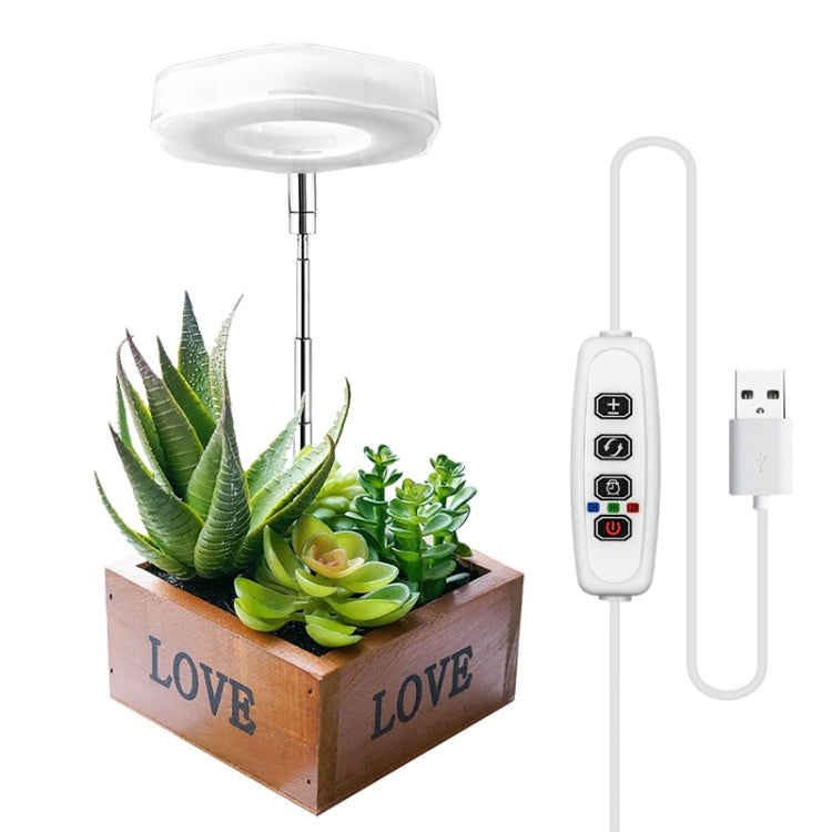 USB Ground Plug-in Full Spectrum Grow Light, Style: Red Blue + Marquee