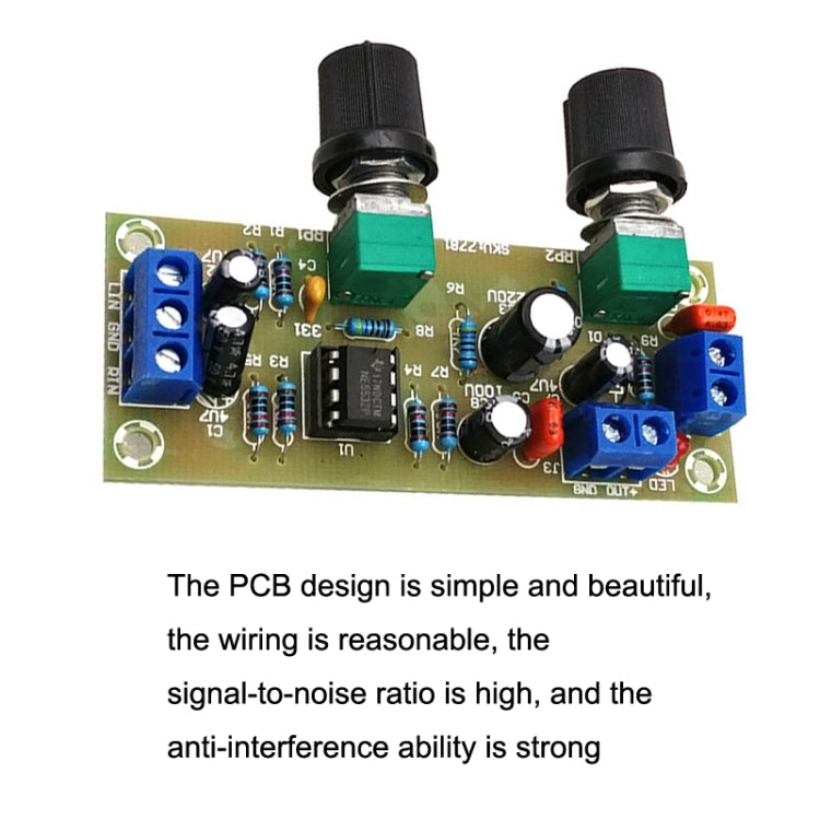 10-24V Single Power Subwoofer Pre-Finished Board(As Show)