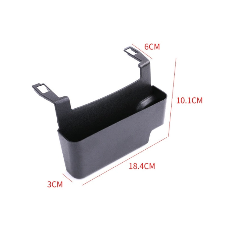 Car Center Console Hanging Armrest Storage Box For JEEP JL18-21(Black)